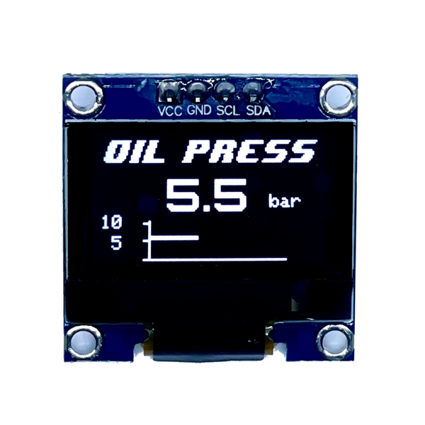 Oil Pressure SuperMini Digital Gauge