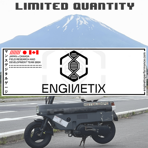 LIMITED EDITION/QTY: ENGINETIX JAPAN COMMEMORATIVE STICKER