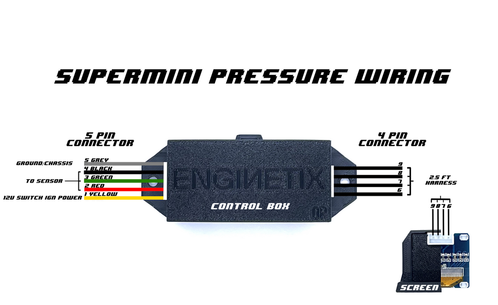 Air Pressure SuperMini Digital Gauge – ENGINETIX PERFORMANCE